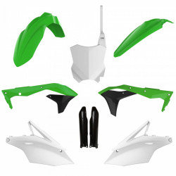 Комплект пластмаси POLISPORT Full Plastic Kit Kawasaki KX 450F (2016-18) ОЕМ