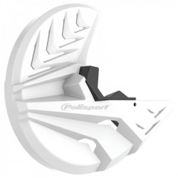 Предпазител за спирачен диск POLISPORT Disc & Bottom Fork Guard Beta RR 2T/4T (2019-24) White Предпазител за спирачен диск POLISPORT Disc & Bottom Fork Guard Beta RR 2T/4T (2019-24) White