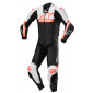 Кожен екип ALPINESTARS Missile Ward 1pc Black/White/Red Fluo thumb