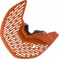 Предпазител за спирачен диск POLISPORT MX Disc & Bottom Fork Guard EXC 08-15 TE 14-15 SE-R300 13-17 Orange thumb