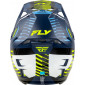Мотокрос каска FLY RACING Formula CP Slice - Navy/Hi-Vis/White 2025  thumb