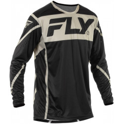 Мотокрос блуза FLY RACING Lite- Black/Grey 2025