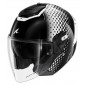 Каска SHARK RS JET Black White thumb