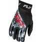 Мотокрос ръкавици FLY RACING Lite Kryptek- Black/Red/Grey 2025 thumb