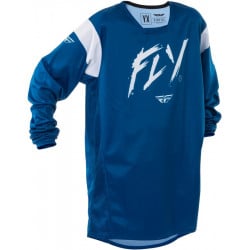 Детска мотокрос блуза FLY RACING Kinetic Stoke- Navy/White 2025