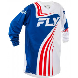 Детска мотокрос блуза FLY RACING F-16 Riding - Red/White/Blue 2025 Детска мотокрос блуза FLY RACING F-16 Riding - Red/White/Blue 2025