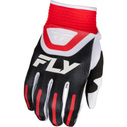 Детски мотокрос ръкавици FLY RACING F-16- Black/Red/White 2025