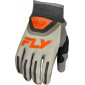 Детски мотокрос ръкавици FLY RACING F-16- Grey/Orange 2025 thumb