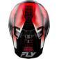 Мотокрос каска FLY RACING Formula S Carbon Protocol-Black Carbon/Red 2025 thumb