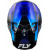 Мотокрос каска FLY RACING Formula S Carbon Protocol-Black Carbon/Blue 2025 thumb