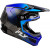 Мотокрос каска FLY RACING Formula S Carbon Protocol-Black Carbon/Blue 2025 thumb