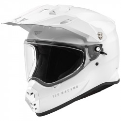 Ендуро каска FLY RACING Trekker Solid-White 2025 Ендуро каска FLY RACING Trekker Solid-White 2025