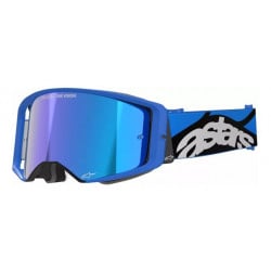 Мотокрос очила ALPINESTARS SUPERTECH STREAM BLUE MIRROR