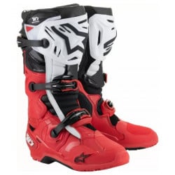 Мотокрос ботуши ALPINESTARS TECH 10 ENDURO BRIGHT RED/BLACK/WHITE