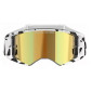 Мотокрос очила ALPINESTARS SUPERTECH CORP WHT/GLD MIRROR-GLD thumb