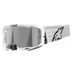 Мотокрос очила ALPINESTARS VISION 8 CORP WHT MIRROR-SILVER