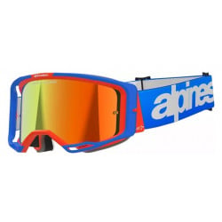 Мотокрос очила ALPINESTARS VISION 8 WORDMARK BL/ORG MIRROR-RED