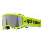 Мотокрос очила ALPINESTARS VISION 3 WORDMARK YLW FLUO MIRROR-SIL