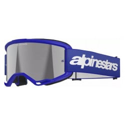 Мотокрос очила ALPINESTARS VISION 3 WORDMARK BL MIRROR-SIL