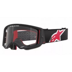 Мотокрос очила ALPINESTARS SUPERTECH CORP BLACK/RED CLEAR