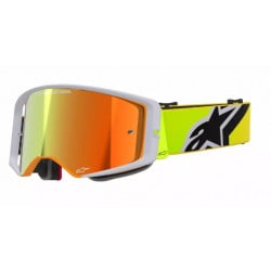 Мотокрос очила ALPINESTARS SUPERTECH CORP YLW/GREY MIRROR-RED