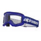 Мотокрос очила ALPINESTARS VISION 3 WORDMARK BLUE CLEAR thumb