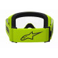 Мотокрос очила ALPINESTARS VISION 3 WORDMARK YLW CLEAR thumb