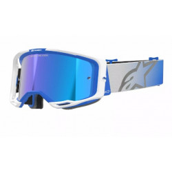 Мотокрос очила ALPINESTARS VISION 8 CORP BL/WT MIRROR-BLUE