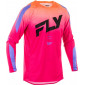 Мотокрос блуза FLY RACING Evolution DST - Pink/Lavender/Black 2025 thumb