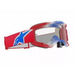 Мотокрос очила ALPINESTARS VISION 5 CORP RED/WT/BL CLEAR