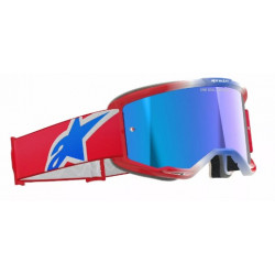 Мотокрос очила ALPINESTARS VISION 5 CORP RED/WT/BL MIRROR-BLUE