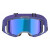 Мотокрос очила ALPINESTARS VISION 8 CORP PURPLE MIRROR-BLUE thumb