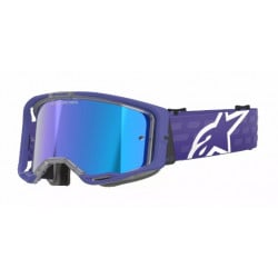 Мотокрос очила ALPINESTARS VISION 8 CORP PURPLE MIRROR-BLUE