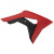 Пластмасови капаци за радиатор POLISPORT Radiator Scoops Honda CRF 250R (18-21) CRF 450R (17-20) RED/BLACK