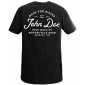 Мото тениска JOHN DOE JD LETTERING BK thumb
