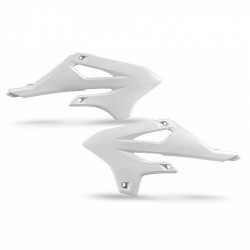 Пластмасови капаци за радиатор POLISPORT Yamaha YZ 85 (2022-25) White