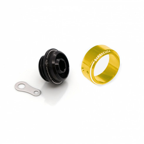 Цветна приставка за ПРОБКА ЗА МАСЛО BARRACUDA Ø28 GOLD