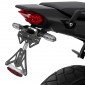 Стойка за номер за оригинални мигачи BARRACUDA Honda Transalp-750 thumb