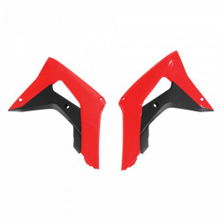 Пластмасови капаци за радиатор POLISPORT Honda CRF250 RX(19-20) CRF450 RX(17-19) Red/Black