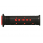 Ръкохватки DOMINO A250 Road Racing Dual Compound Grips червени thumb