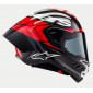 Каска ALPINESTARS Supertech R10 Team Black/Carb/Fluo Red/White thumb