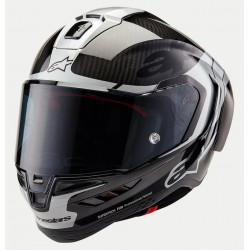 Каска ALPINESTARS Supertech R10 Element Black/Carb/Silver