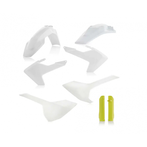 Комплект пластмаси ACERBIS Husqvarna FE/TE 17-19 White/Yellow Комплект пластмаси ACERBIS Husqvarna FE/TE 17-19 White/Yellow