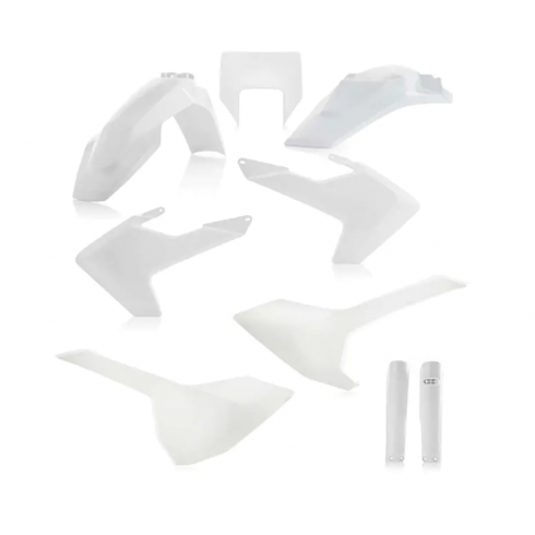 Комплект пластмаси ACERBIS Husqvarna FE/TE 17-19 White Комплект пластмаси ACERBIS Husqvarna FE/TE 17-19 White