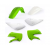 Комплект пластмаси ACERBIS Kawasaki KX65 00-19 White/Green