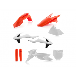 Комплект пластмаси ACERBIS KTM SX/SX-F 16-18 Orange/White