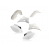 Комплект пластмаси ACERBIS Yamaha YZF 06-09 White