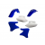 Комплект пластмаси ACERBIS Yamaha WRF/YZF426 00-02, WR250F 01-02, YZ250F 01-02 White/Blue