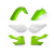 Комплект пластмаси ACERBIS Kawasaki KX125/250 99-02 OEM thumb