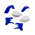 Комплект пластмаси ACERBIS Yamaha YZF 03-05 OEM